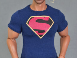 Dummy V-Neck T-Shirt - Blue